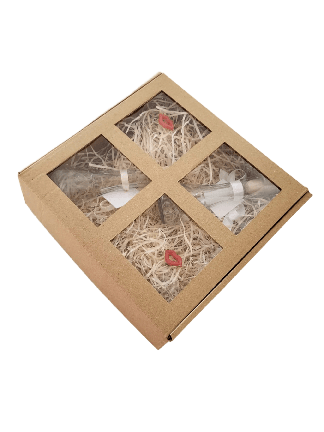 Poklon kutije SMEĐE 200x193x53mm